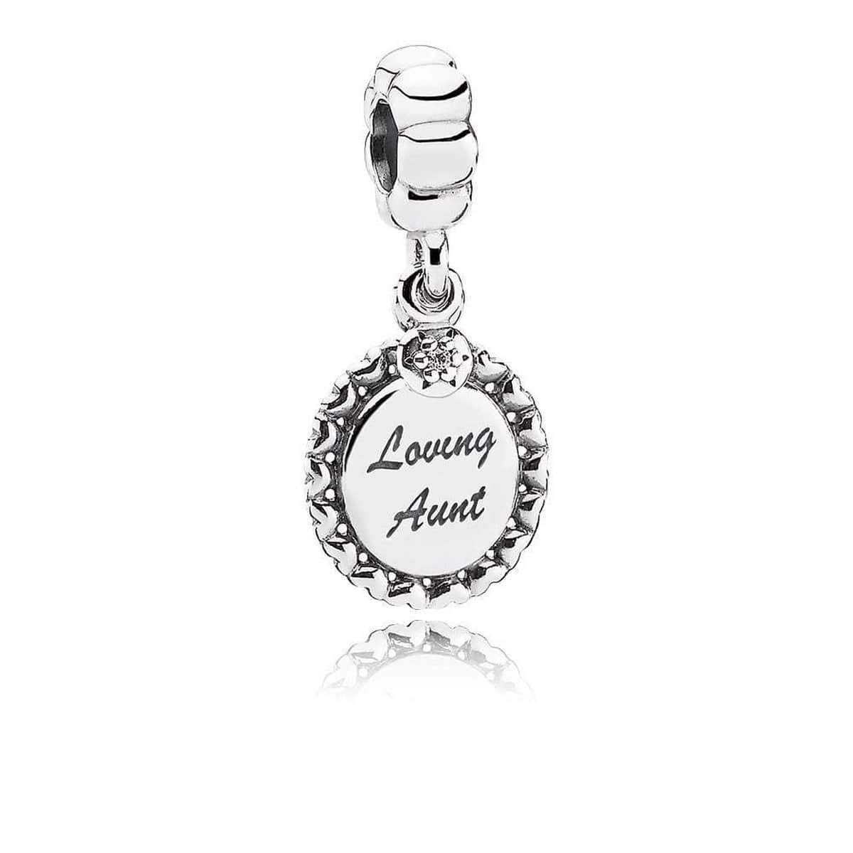 Loving Aunt Cubic Zirconia Charm - 791277CZ - Pandora