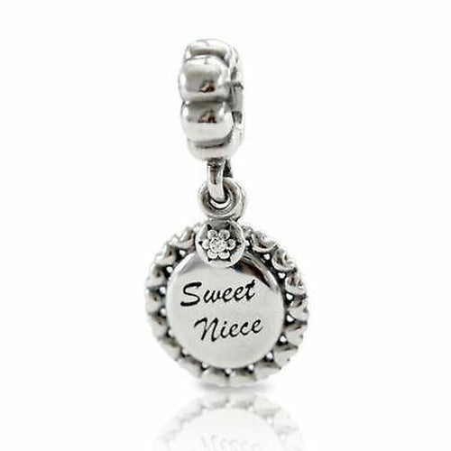 Sweet Niece Cubic Zirconia Charm - 791278CZ-Pandora-Renee Taylor Gallery