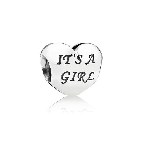 Baby Girl Pink Cubic Zirconia Charm - 791280PCZ-Pandora-Renee Taylor Gallery