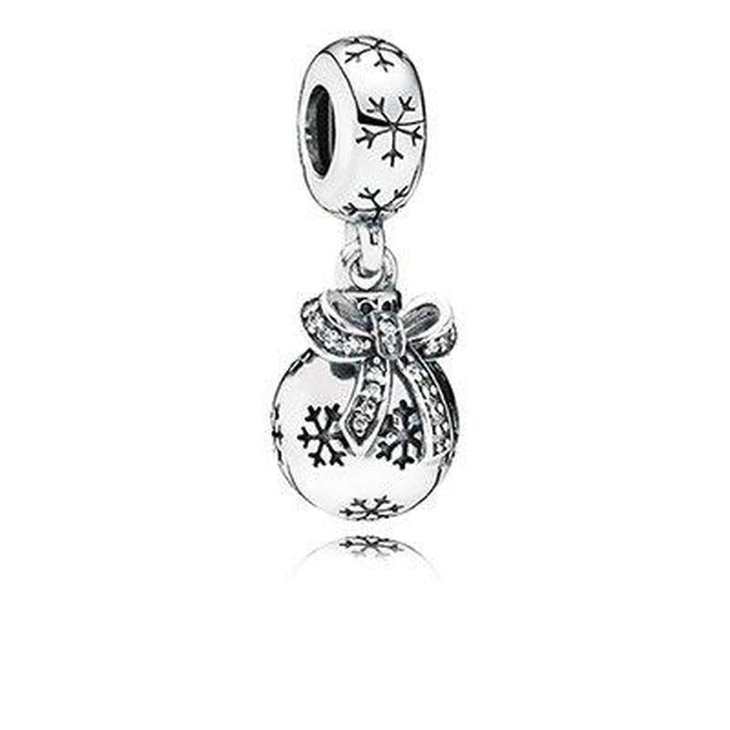 Christmas Ornament Clear Cubic Zirconia Charm - 791410CZ-Pandora-Renee Taylor Gallery