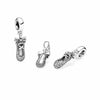Ballet Slipper Clear Cubic Zirconia Charm - 791506CZ-Pandora-Renee Taylor Gallery