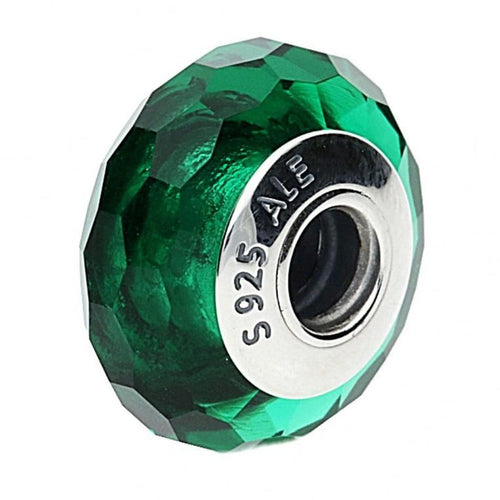 Fascinating Green Murano Glass Charm - 791619-Pandora-Renee Taylor Gallery