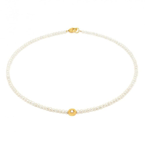 Uni Freshwater Pearl Necklace - 81810656-Bernd Wolf-Renee Taylor Gallery