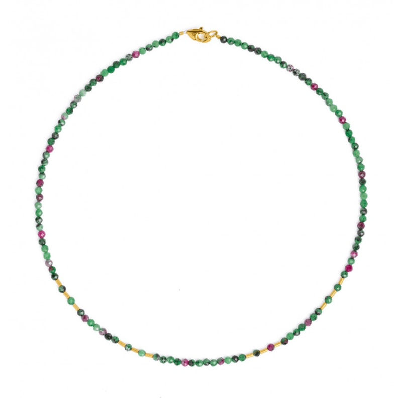 Cletra Ruby Zoisite Necklace - 83905086-Bernd Wolf-Renee Taylor Gallery