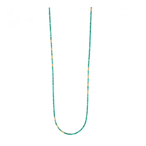 Landelon Blue Turquoise Necklace - 84407256-Bernd Wolf-Renee Taylor Gallery