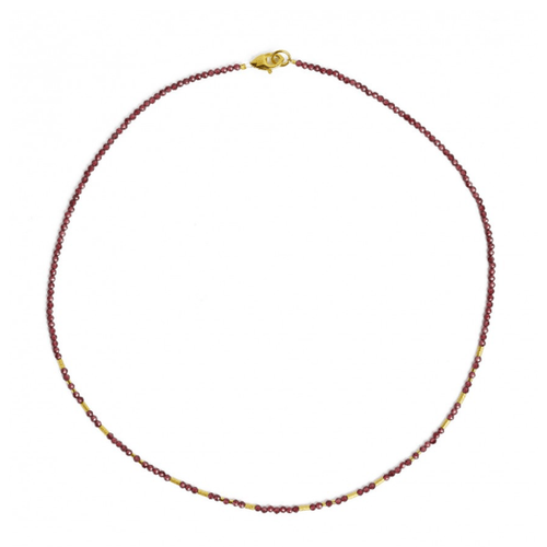 Tabaci Garnet Necklace - 84436776-Bernd Wolf-Renee Taylor Gallery