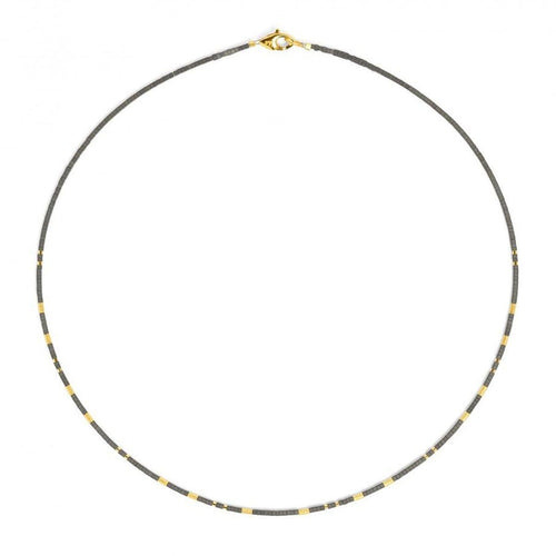 Tabaci Hematite Necklace - 84457276-Bernd Wolf-Renee Taylor Gallery