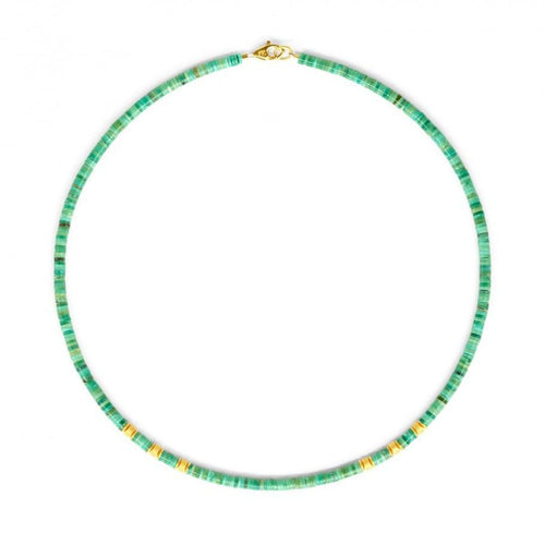 Wanda Green Turquoise Necklace - 84484356-Bernd Wolf-Renee Taylor Gallery