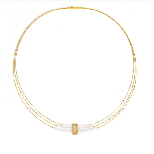 Abiani Freshwater Pearl Necklace - 84905656-Bernd Wolf-Renee Taylor Gallery