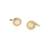 Rose Gold Plated Sterling Silver Cufflinks - 84/00082-0-RH/R-Breuning-Renee Taylor Gallery