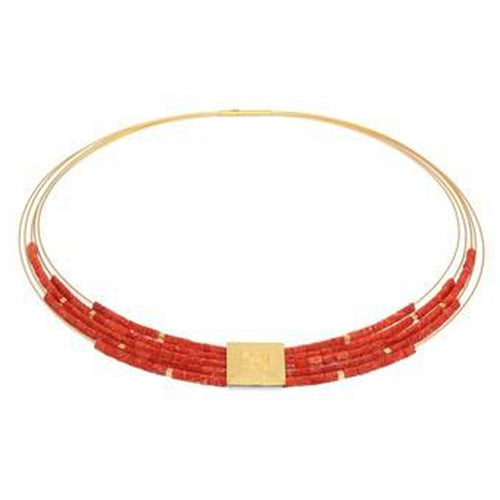 Felia Coral Necklace - 85091296-Bernd Wolf-Renee Taylor Gallery