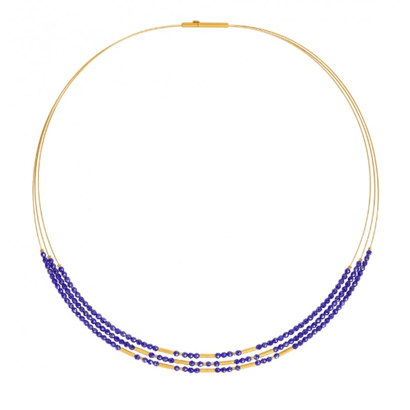 Clani Lapislazuli Necklace - 85204236-Bernd Wolf-Renee Taylor Gallery