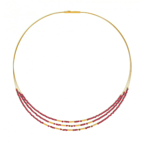 Clani Garnet Necklace - 85204776-Bernd Wolf-Renee Taylor Gallery