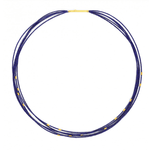 Helia Lapislazuli Necklace - 85206226-Bernd Wolf-Renee Taylor Gallery