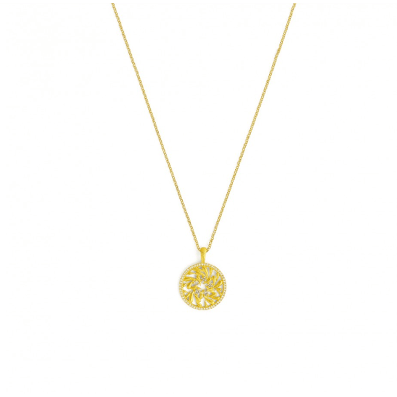 Aquarosi Zirconia Necklace - 85302156-Bernd Wolf-Renee Taylor Gallery