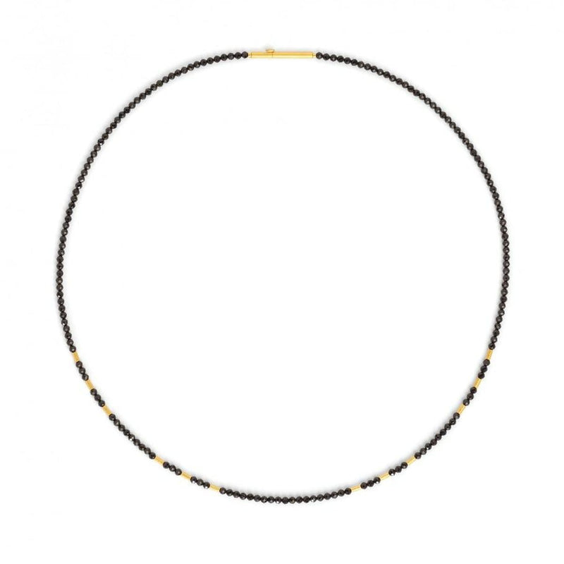 Revalle Black Spinel Necklace - 85406496-Bernd Wolf-Renee Taylor Gallery