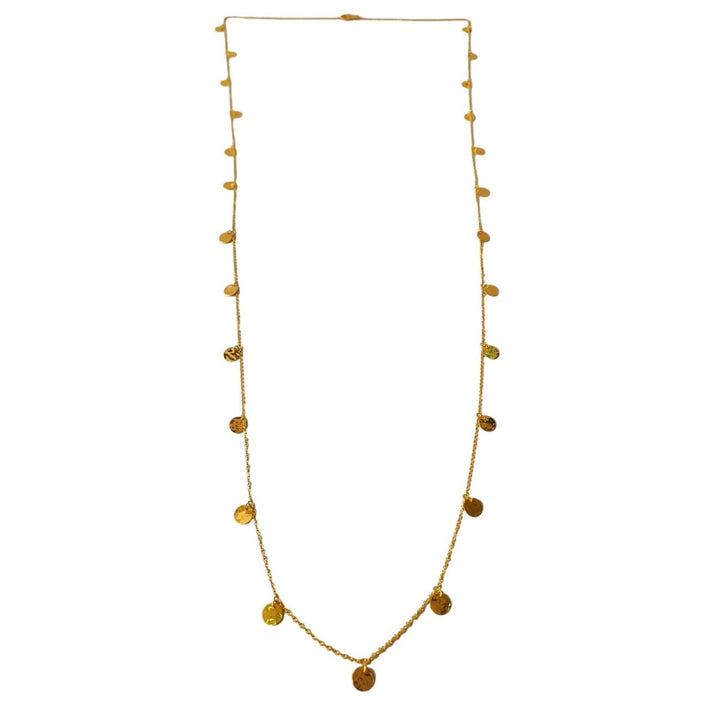 14K Gold Discs Necklace - M8622-Marika-Renee Taylor Gallery