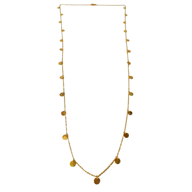 Marika 14k Gold Discs Necklace - M8622-Marika-Renee Taylor Gallery