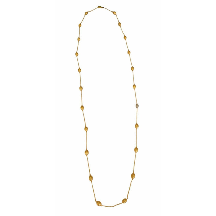 14K Gold & Diamond Stations Necklace - M8676-Marika-Renee Taylor Gallery