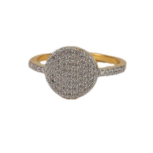 14K Gold & Diamond Pave Ring - M8683-Marika-Renee Taylor Gallery