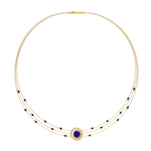 Belanni Lapislazuli Necklace - 87157236-Bernd Wolf-Renee Taylor Gallery