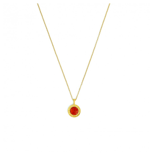 Infina Red Coral Necklace - 87611296-Bernd Wolf-Renee Taylor Gallery