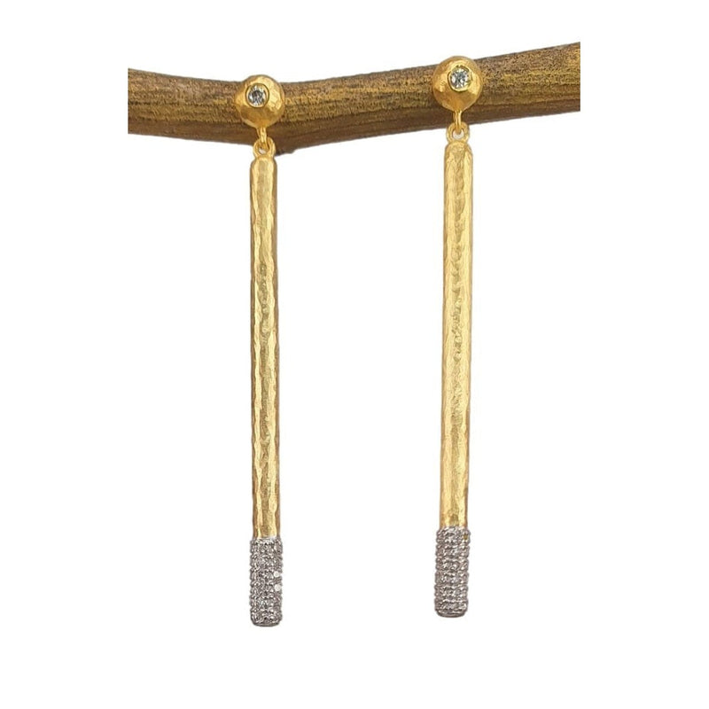 14K Gold & Diamond Earrings - M8780-Marika-Renee Taylor Gallery
