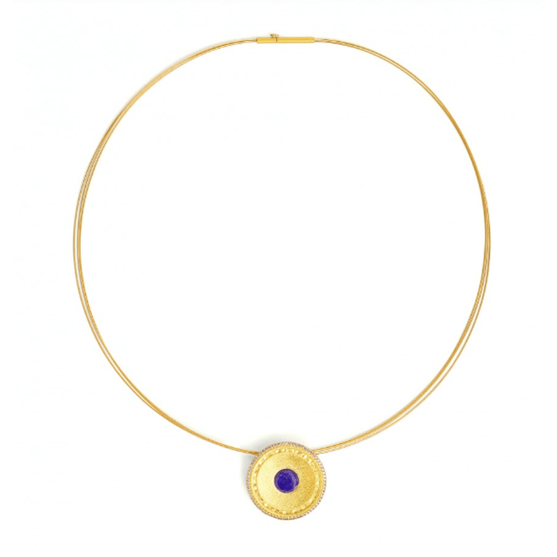 Melanni Lapislazuli Necklace - 87850236-Bernd Wolf-Renee Taylor Gallery