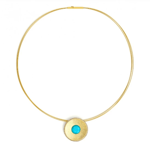 Celanni Turquoise Necklace - 87858256-Bernd Wolf-Renee Taylor Gallery