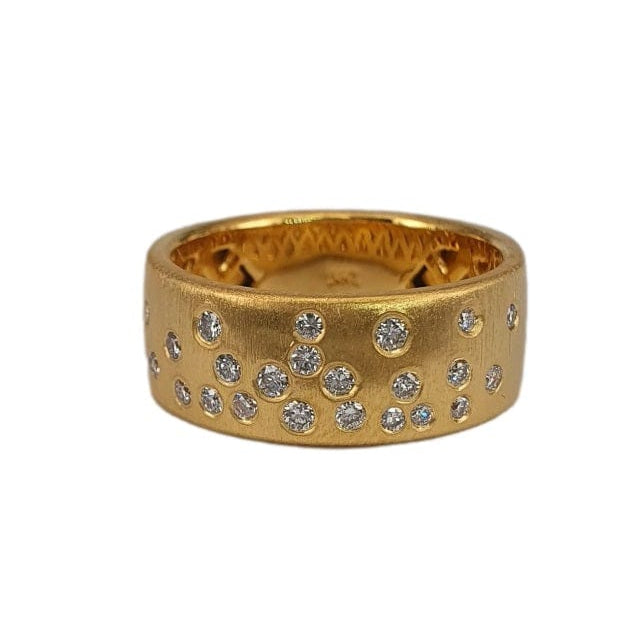 Marika Diamond & 14k Gold Ring - MA8842-Marika-Renee Taylor Gallery