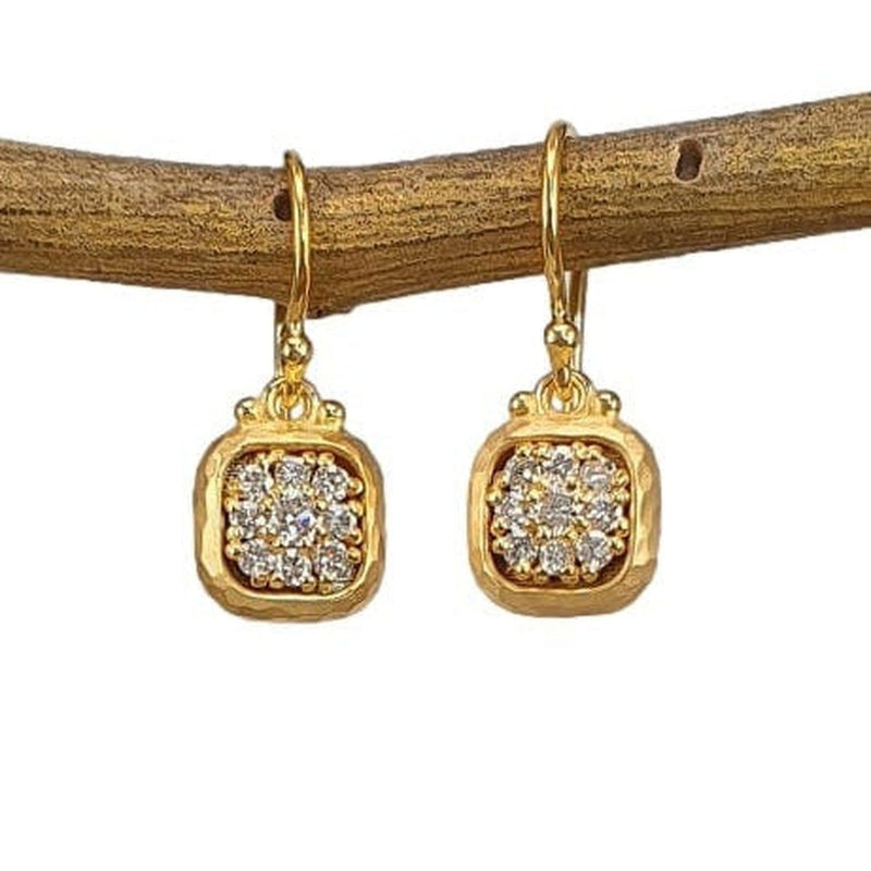 14K Gold & Diamond Earrings - M8851-Marika-Renee Taylor Gallery