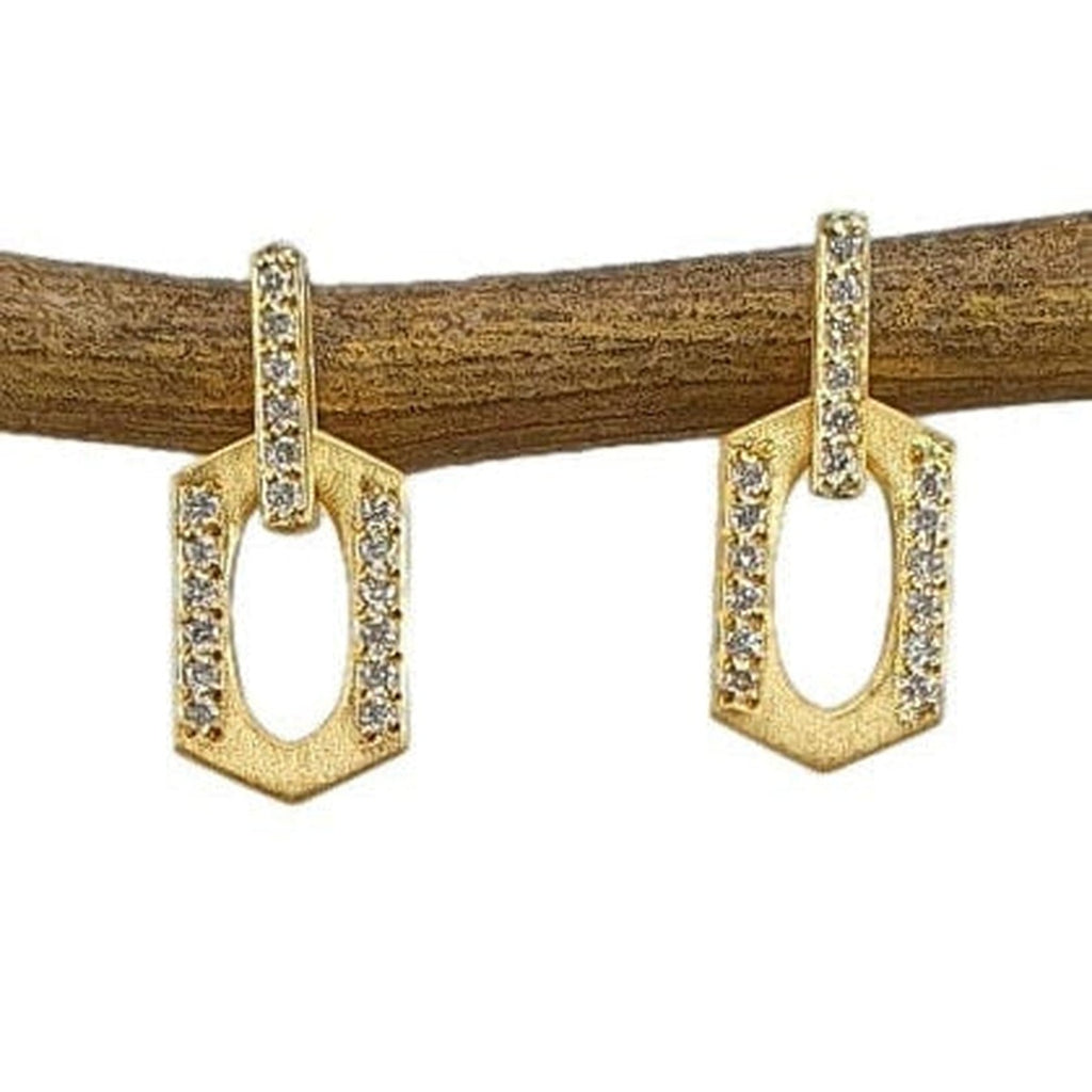 Marika 14k Gold & Diamond Earrings - MA8924-Marika-Renee Taylor Gallery