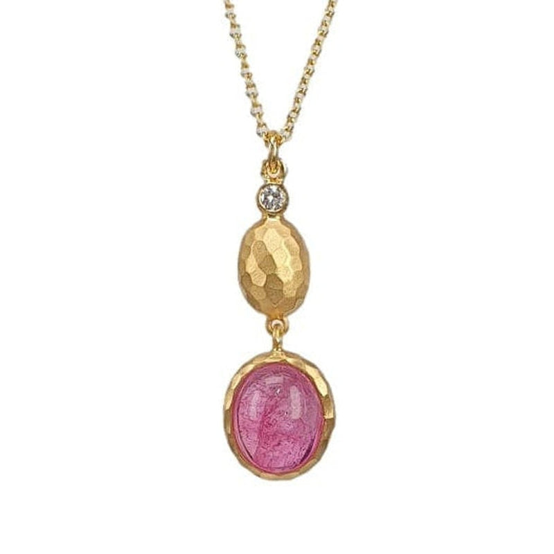 Marika Diamond & TourMline 14k Gold Necklace - M8927-Marika-Renee Taylor Gallery