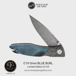 Omni Blue Burl Limited Edition - C19 BLUE BURL