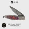 Monarch Red Star Limited Edition Knife - B05 RED STAR