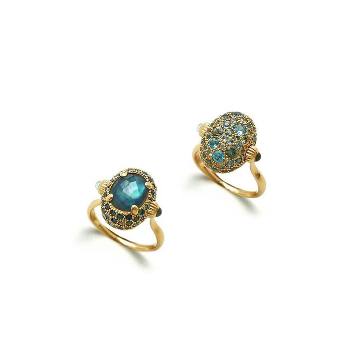 "REVERSE" 18K Gold Double-Face Ring - AS5-584-Nanis-Renee Taylor Gallery