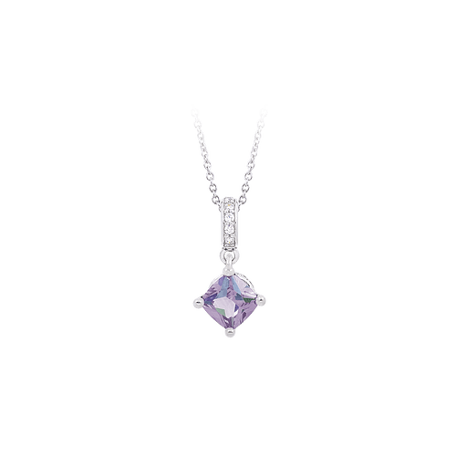 Amelie Alexandrite CZ Pendant-Belle Etoile-Renee Taylor Gallery