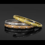 Platinum and Diamond Bangle Bracelet - B-11PD-Alex Sepkus-Renee Taylor Gallery