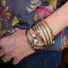 18K and Diamond Bangle Bracelet - B-11RD-Alex Sepkus-Renee Taylor Gallery