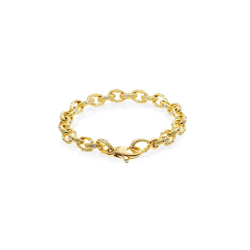 18K and Diamond Bracelet - B-22D-Alex Sepkus-Renee Taylor Gallery