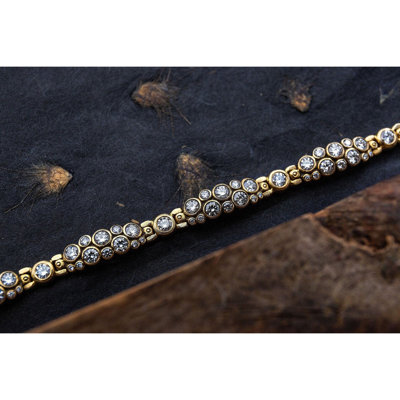 18K White Diamond Bracelet - B-50D-Alex Sepkus-Renee Taylor Gallery