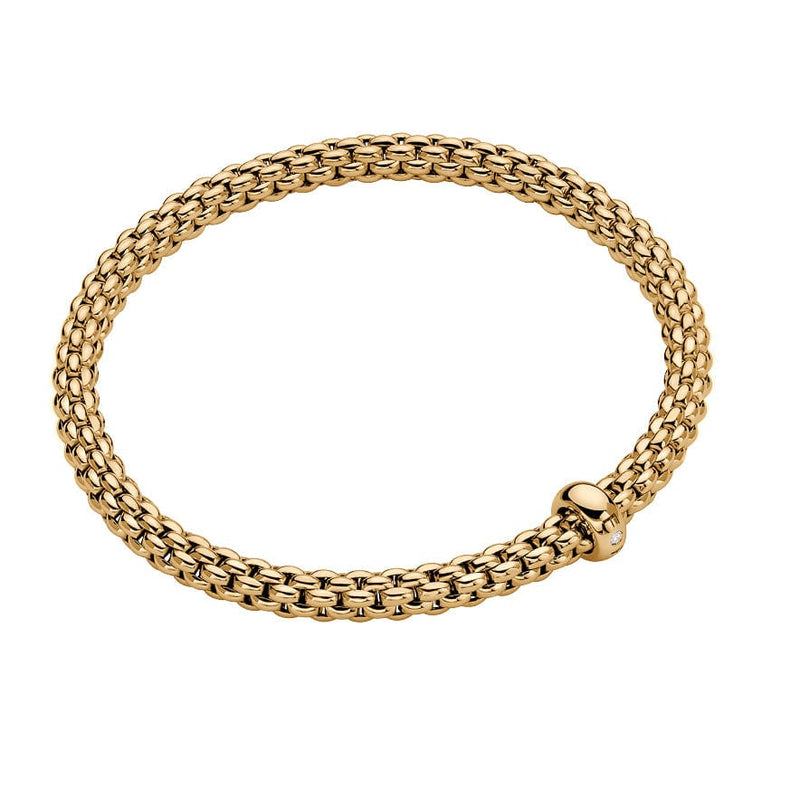 Solo Flex'it 18K Gold & Diamond Bracelet - BR620-FOPE-Renee Taylor Gallery