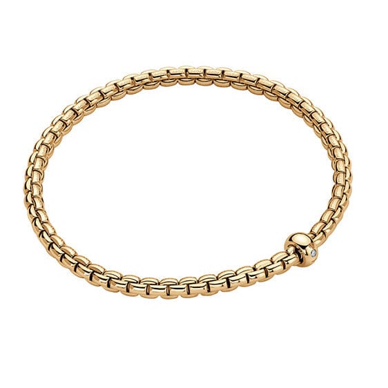 Eka Flex'it 18K Gold & Diamond Bracelet - BR730-FOPE-Renee Taylor Gallery