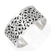 Sterling Silver Classic Medium Carved Scroll Cuff - BU2173-00121-Lois Hill-Renee Taylor Gallery