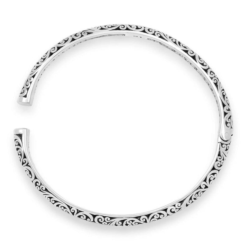 Sterling Silver Classic Bangle - BU6685-00138-Lois Hill-Renee Taylor Gallery