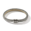 Classic Chain Gold & Silver Reversible Bracelet - BUZ900994RV-John Hardy-Renee Taylor Gallery