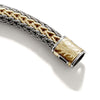 Classic Chain Gold & Silver Reversible Bracelet - BUZ900994RV-John Hardy-Renee Taylor Gallery
