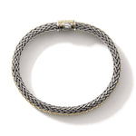 Classic Chain Gold & Silver Reversible Bracelet - BUZ900994RV-John Hardy-Renee Taylor Gallery