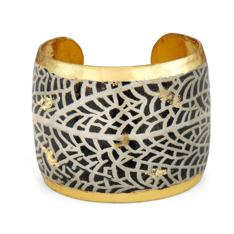 Chantal 2" Gold Cuff - BW106-Evocateur-Renee Taylor Gallery