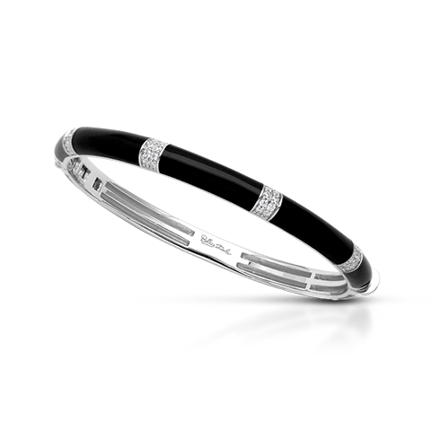 Barre Black Bangle-Belle Etoile-Renee Taylor Gallery